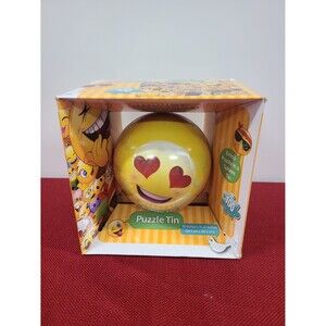 2016 Emoji Fun Puzzles Puzzle Tin Cardinal Industries New